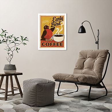 Americanflat "Early Bird" Framed Wall Art