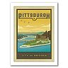 Americanflat "Pittsburgh" Framed Wall Art