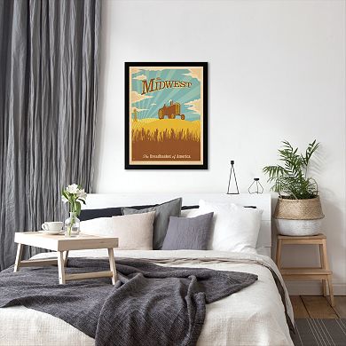 Americanflat "Midwest" Framed Wall Art
