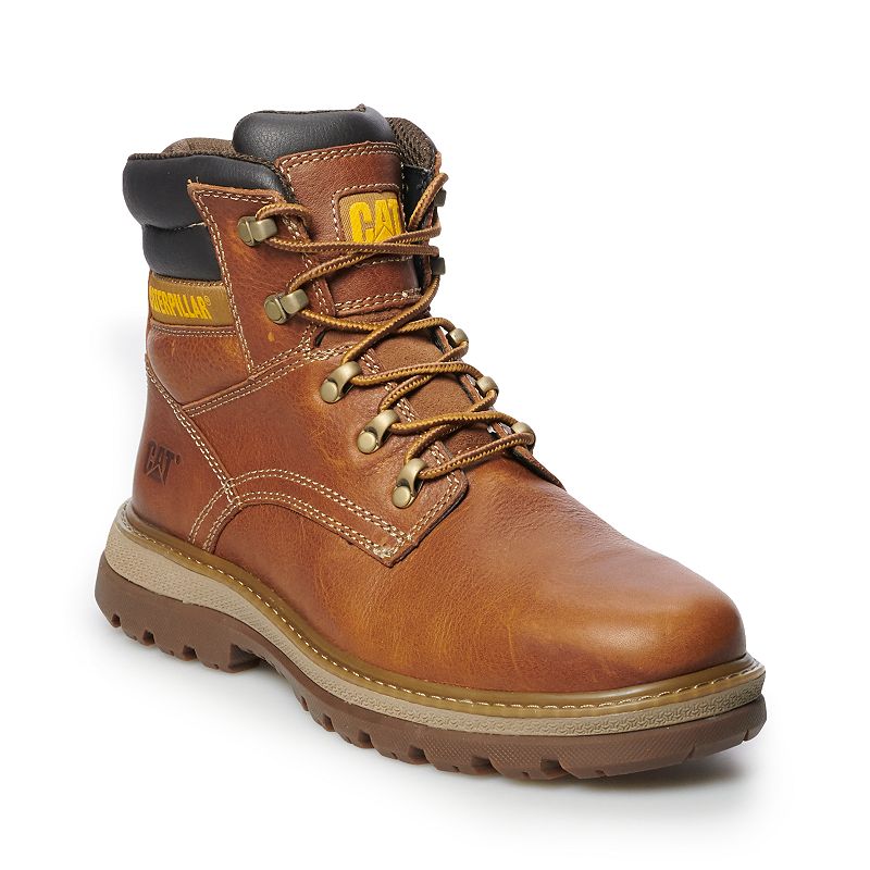 UPC 840333000106 product image for Caterpillar Fairbanks Men's Steel Toe Work Boots, Size: 8 Wide, Brown | upcitemdb.com