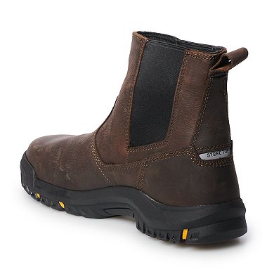 Caterpillar Wheelbase Men's Steel Toe Chelsea Work Boots