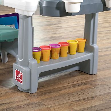 Step 2 Deluxe Creative Projects Kids' Art Desk with Splat Mat