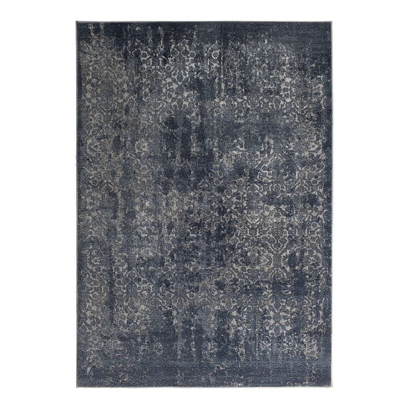 Loomaknoti Erozio Ultra Soft 8x10 Area Rug, Blue, 8X11 Ft