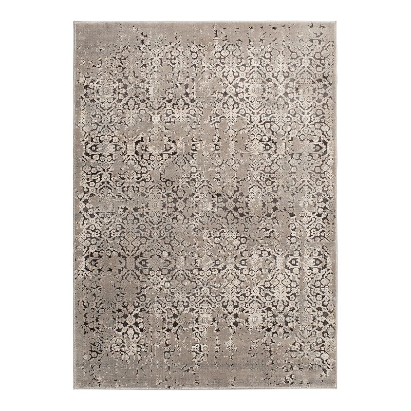 Loomaknoti Erozio Ultra Soft 8x10 Area Rug, Grey, 8X11 Ft