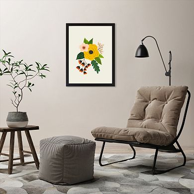 Americanflat "Folk Art Flowers No 3" by Annie Bailey