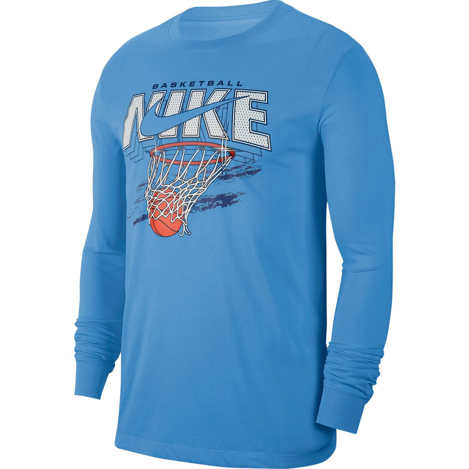 Nike Men's Tee Blue Grey Black LT XLT 