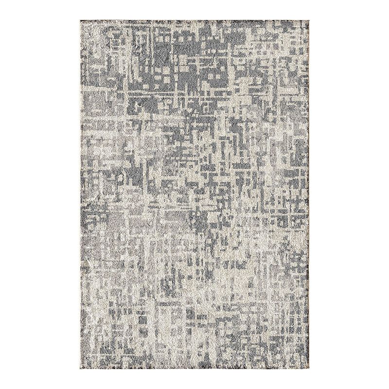 Loomaknoti Alair Woven Rug, Grey, 8X10 Ft