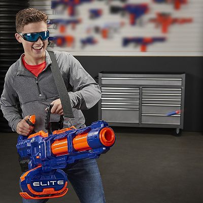美品　Nerf Elite タイタン　CS50 球50付き 🔥NERF Elite Titan CS-50 Toy Blaster Fully Motorized, Elite
