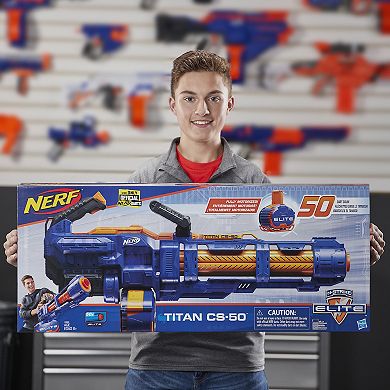 Nerf Elite Titan CS-50 Toy Blaster