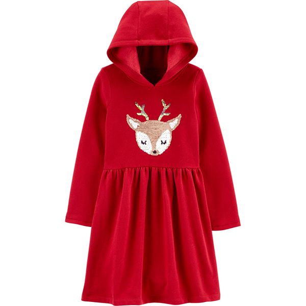 Kohls girls red clearance dress