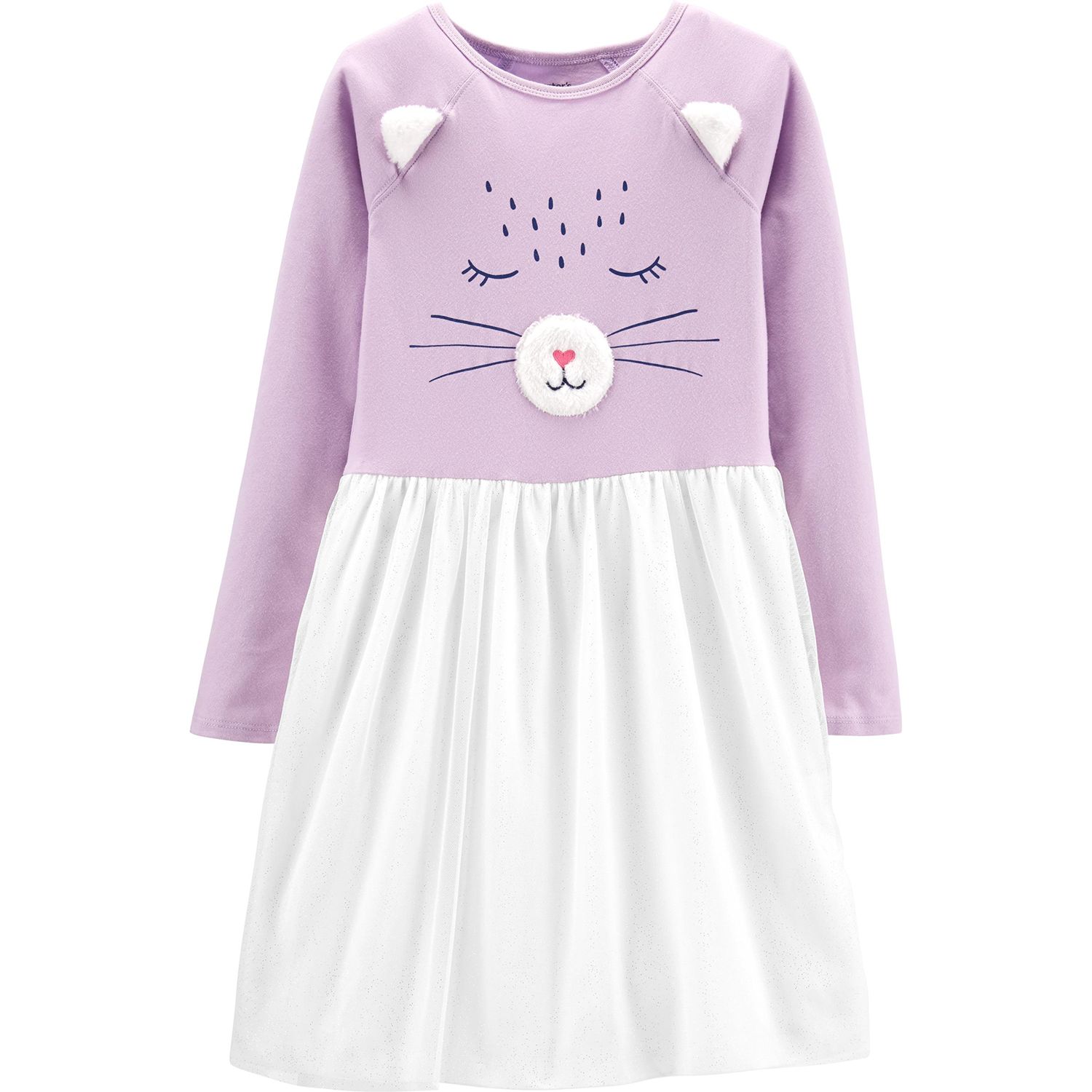 carters tutu jersey dress