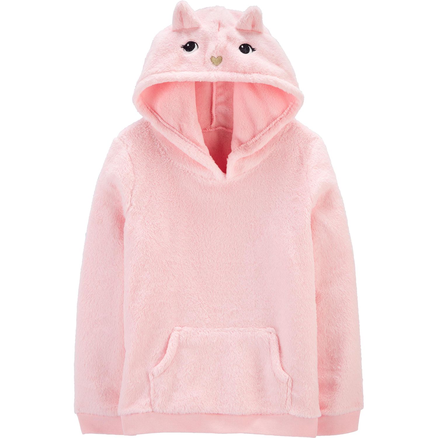 girls fuzzy hoodie