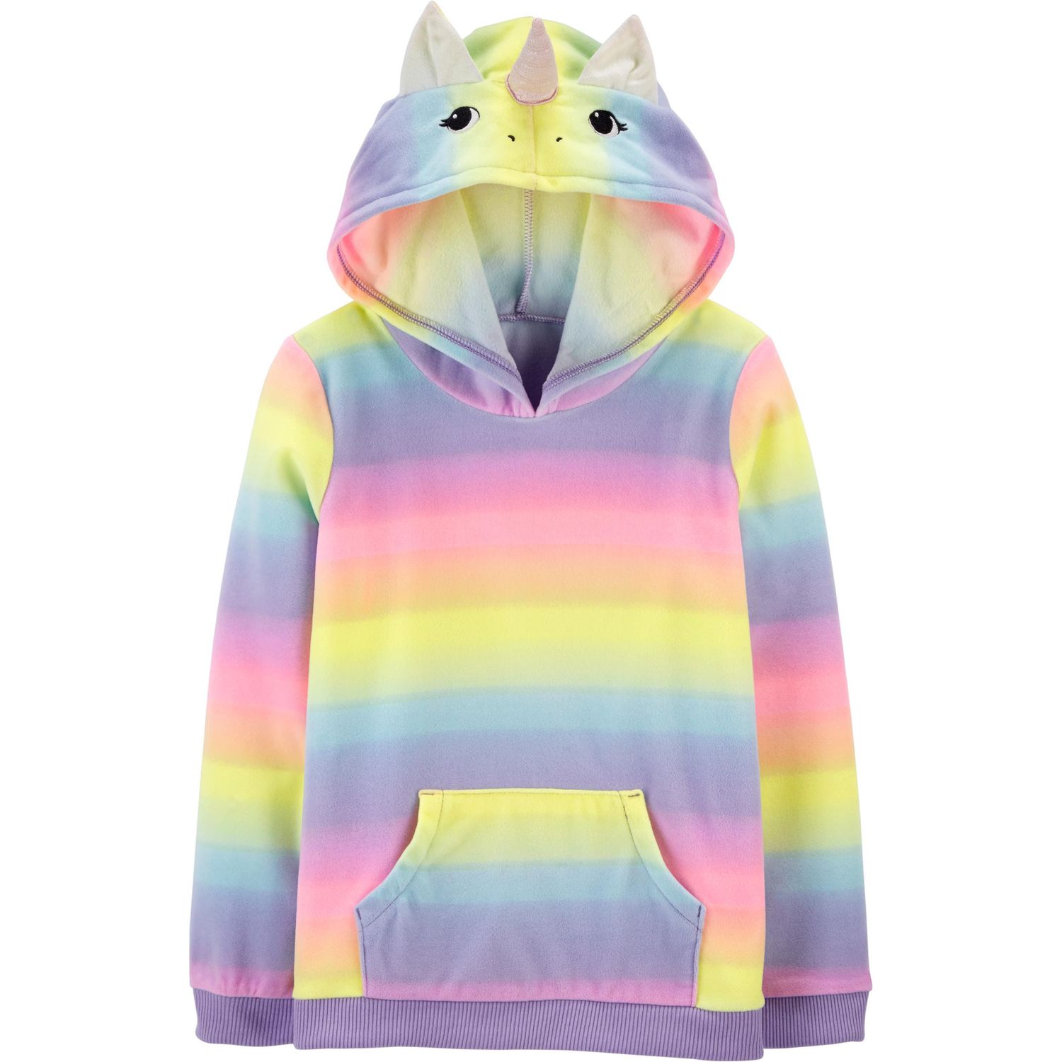 unicorn fleece hoodie