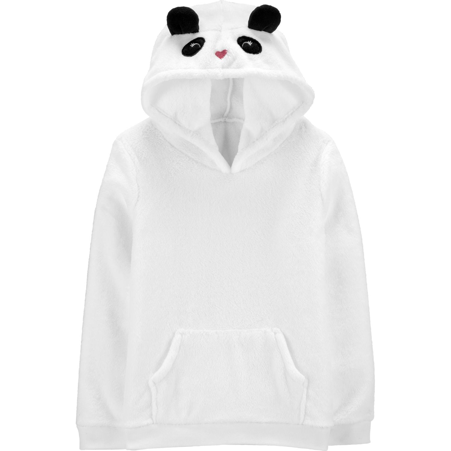 girls fuzzy hoodie