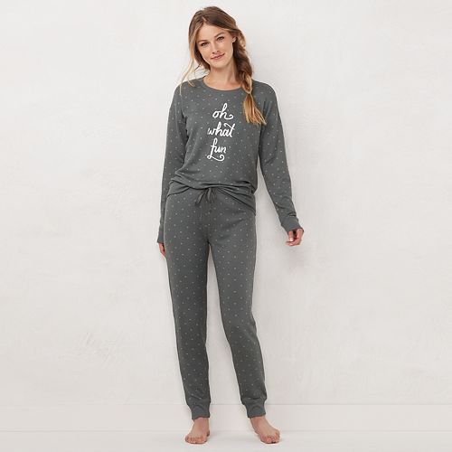 Petite LC Lauren Conrad Extra Soft Pajama Set