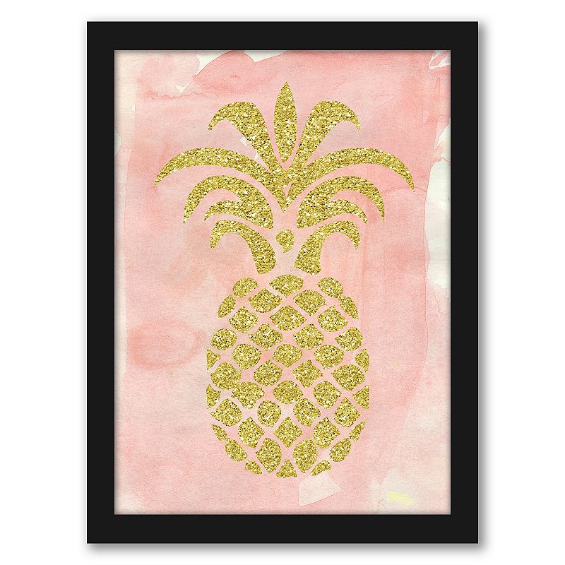 Americanflat Pineapple 2 Framed Art Print, Multicolor, 15X12