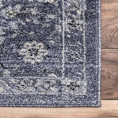 nuLOOM Vintage Floral Emma Rug