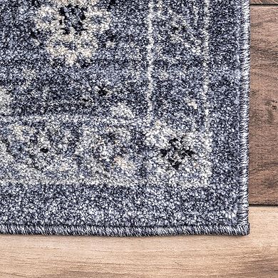 nuLOOM Vintage Floral Emma Rug