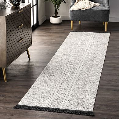 nuLOOM Outdoor Striped Miriam Rug