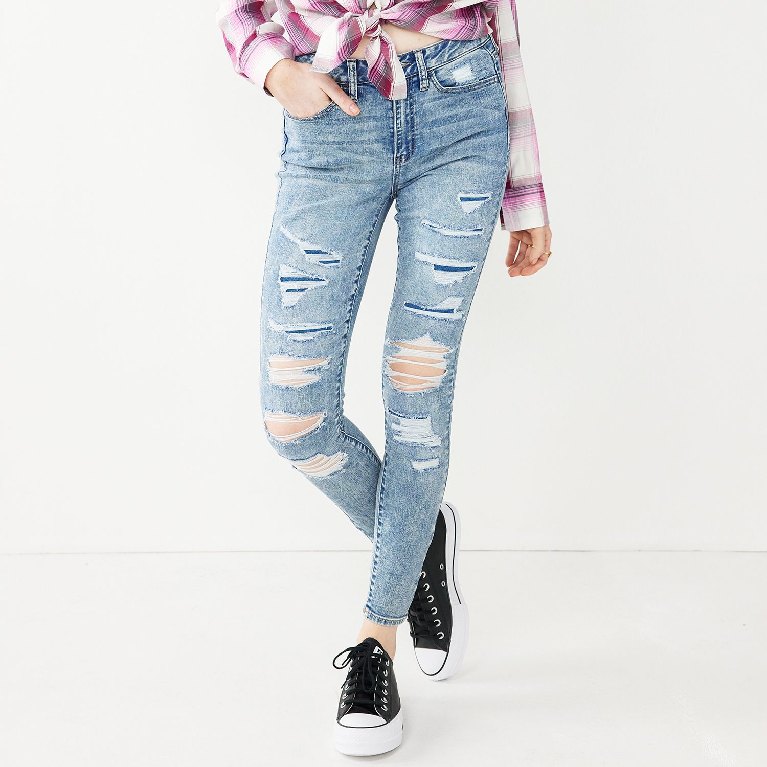 kohls ripped jeans