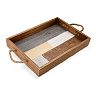 Elements Multi Color Wood Tray