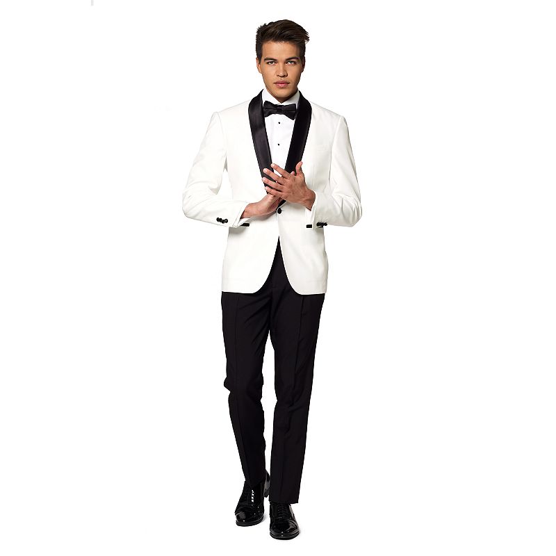 48376834 Mens OppoSuits Slim-Fit Black Tuxedo Jet Set, Size sku 48376834