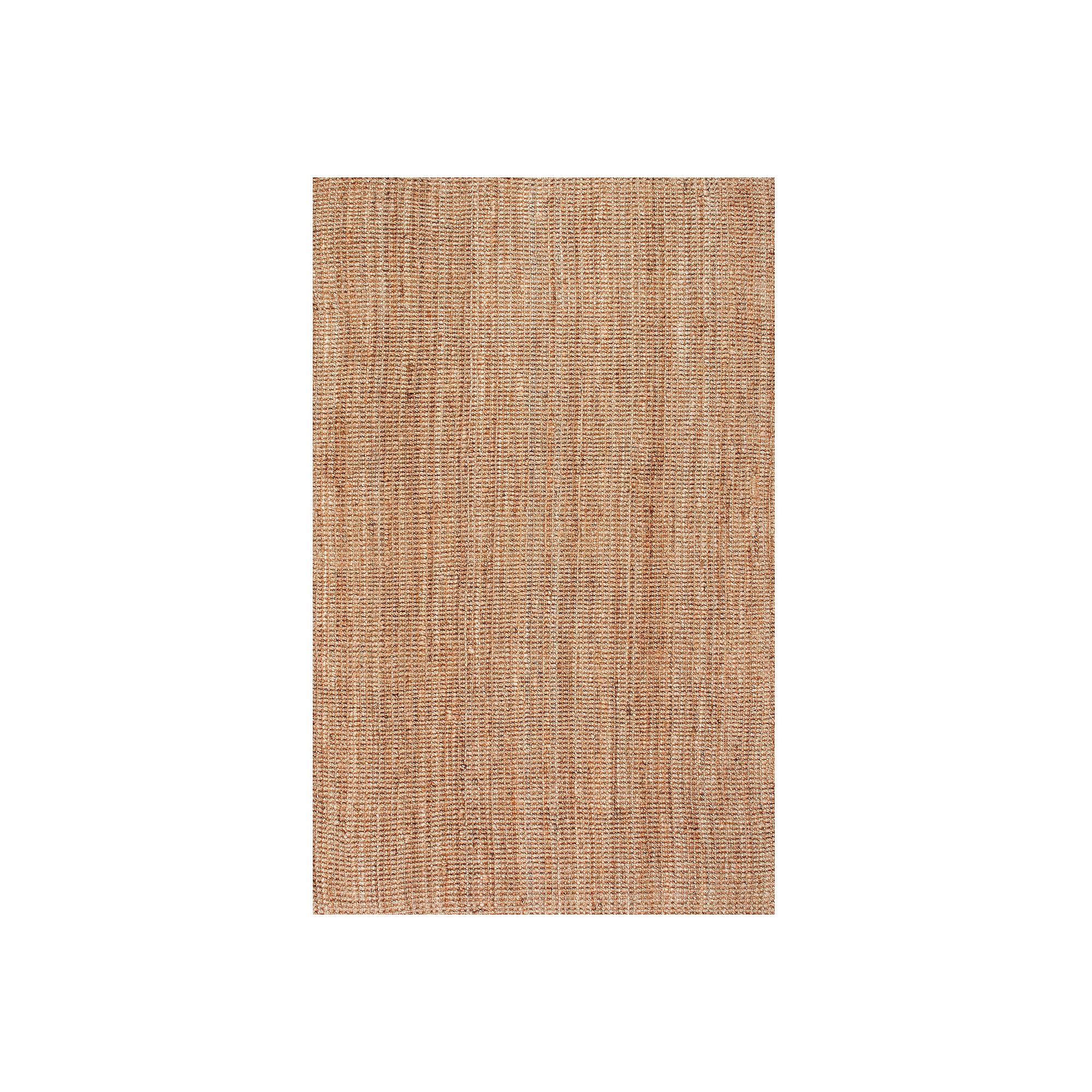 nuLOOM Ashli Solid Jute Rug, Natural