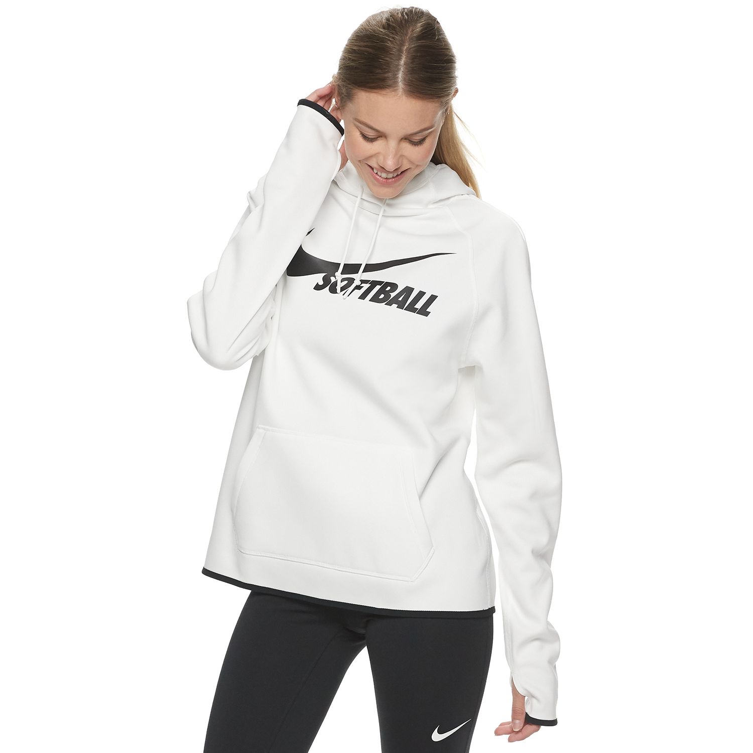 nike lace up hoodie xxl