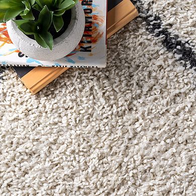 nuLOOM Jessie Moroccan Lattice Tassel Rug