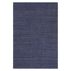 2'x3' Maldon Washable Outdoor Rug Ivory/Blue - Linon