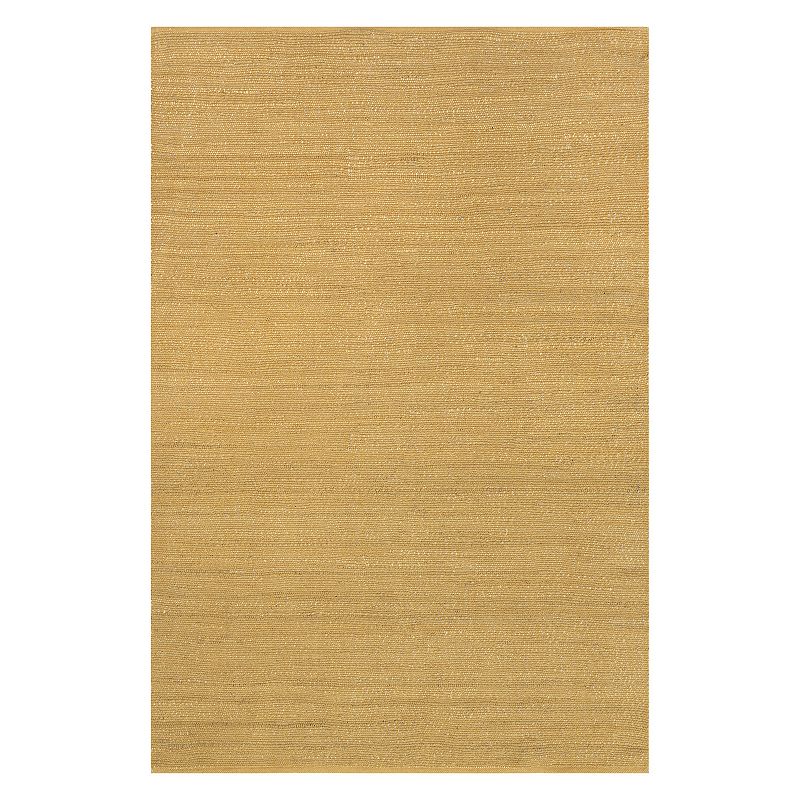nuLOOM Elfriede Farmhouse Jute Blend Area Rug, Brown, 5X8 Ft