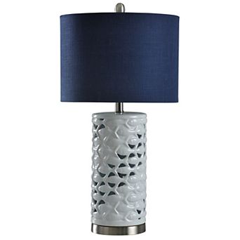 School of Fish Cylindrical Table Lamp