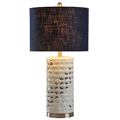 School of Fish Cylindrical Table Lamp