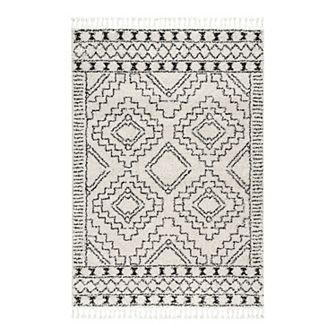 nuLOOM Vasiliki Moroccan Tribal Tassel Rug