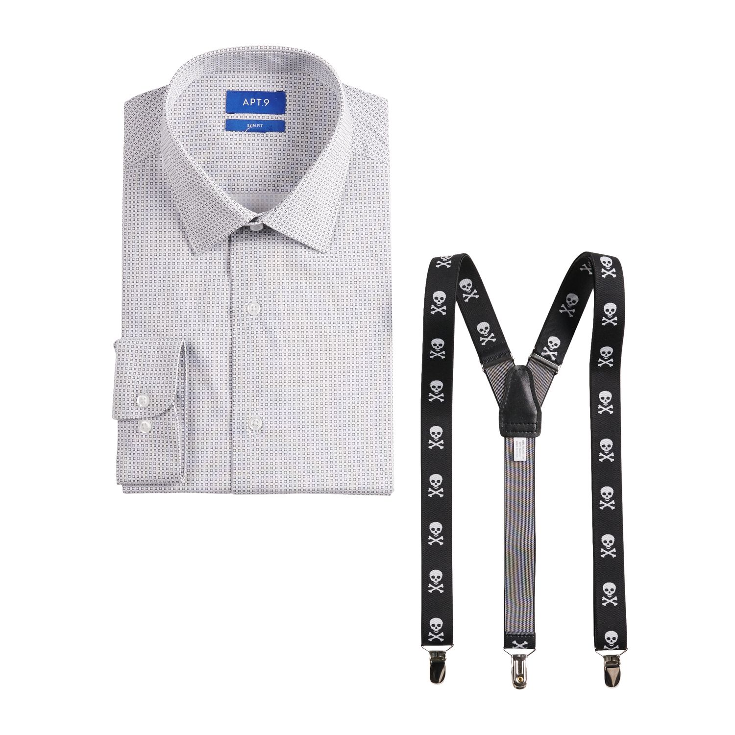 mens white dress shirts kohls