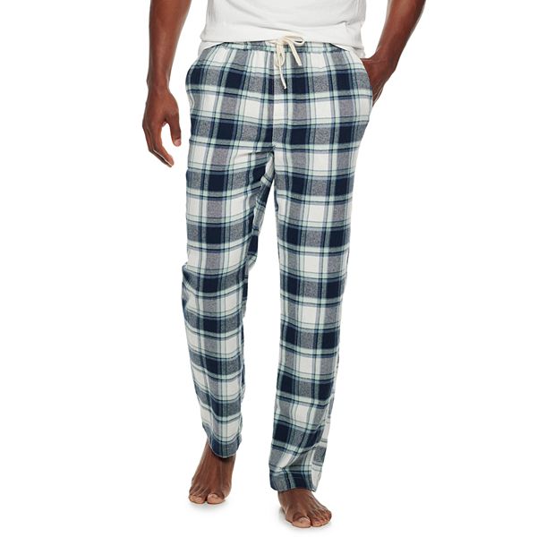 Kohls mens flannel pajama pants hot sale