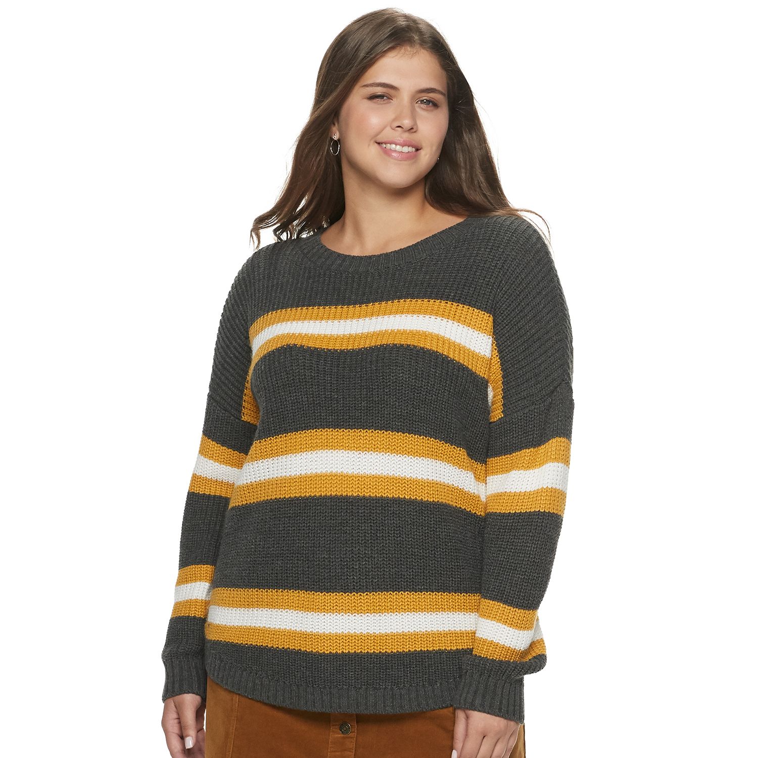 kohls plus size sweaters