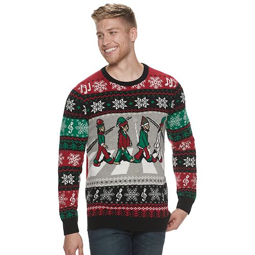 Big & Tall Light-Up Ugly Christmas Sweater