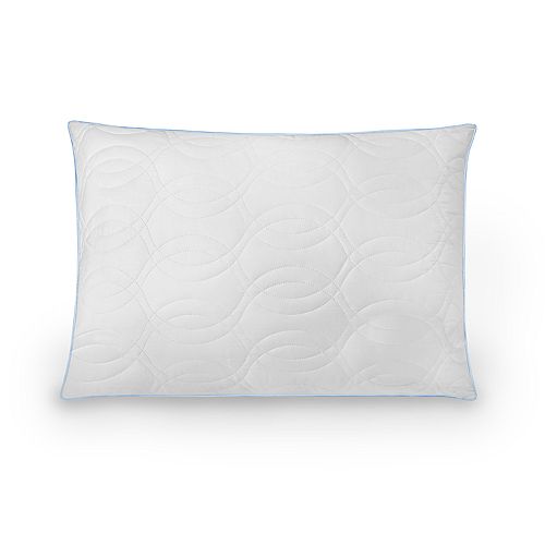 Ecopedic Quilted Fiber Pillow With Gel Infused Memory Foam Core