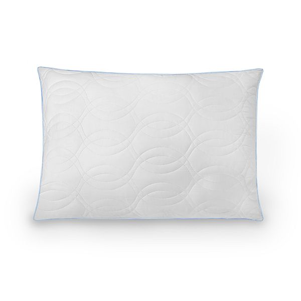 Ecopedic Quilted Fiber Pillow With Gel Infused Memory Foam Core