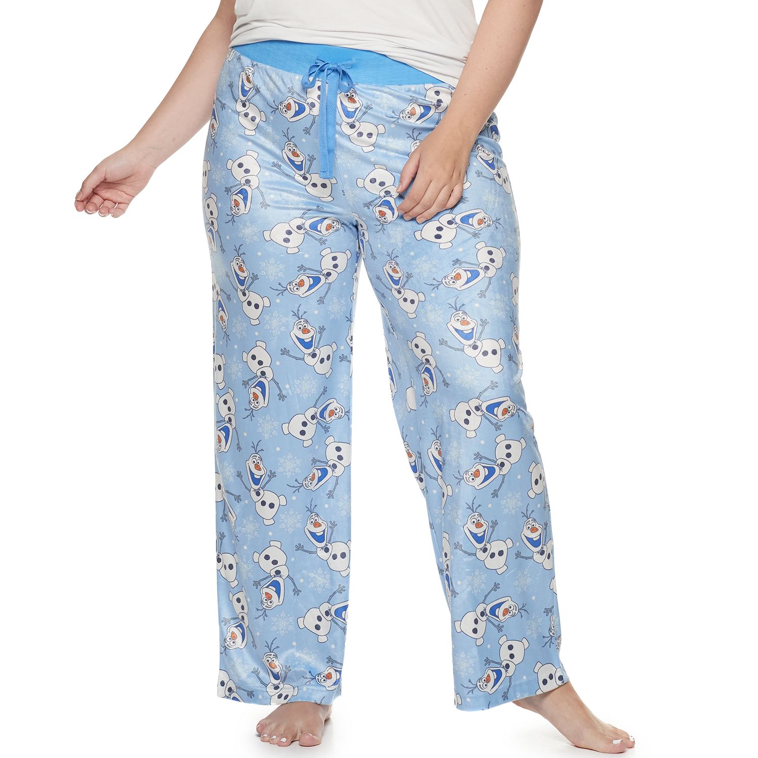 women's plus size fleece pajama pants