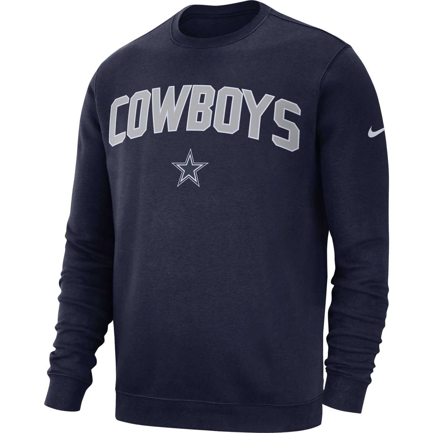 Nike Men's Dallas Cowboys Marled Historic Logo T-Shirt - Gray