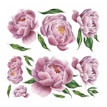 Room Mates Large Peony Wall Decals