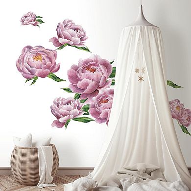 Room Mates Large Peony Wall Decals