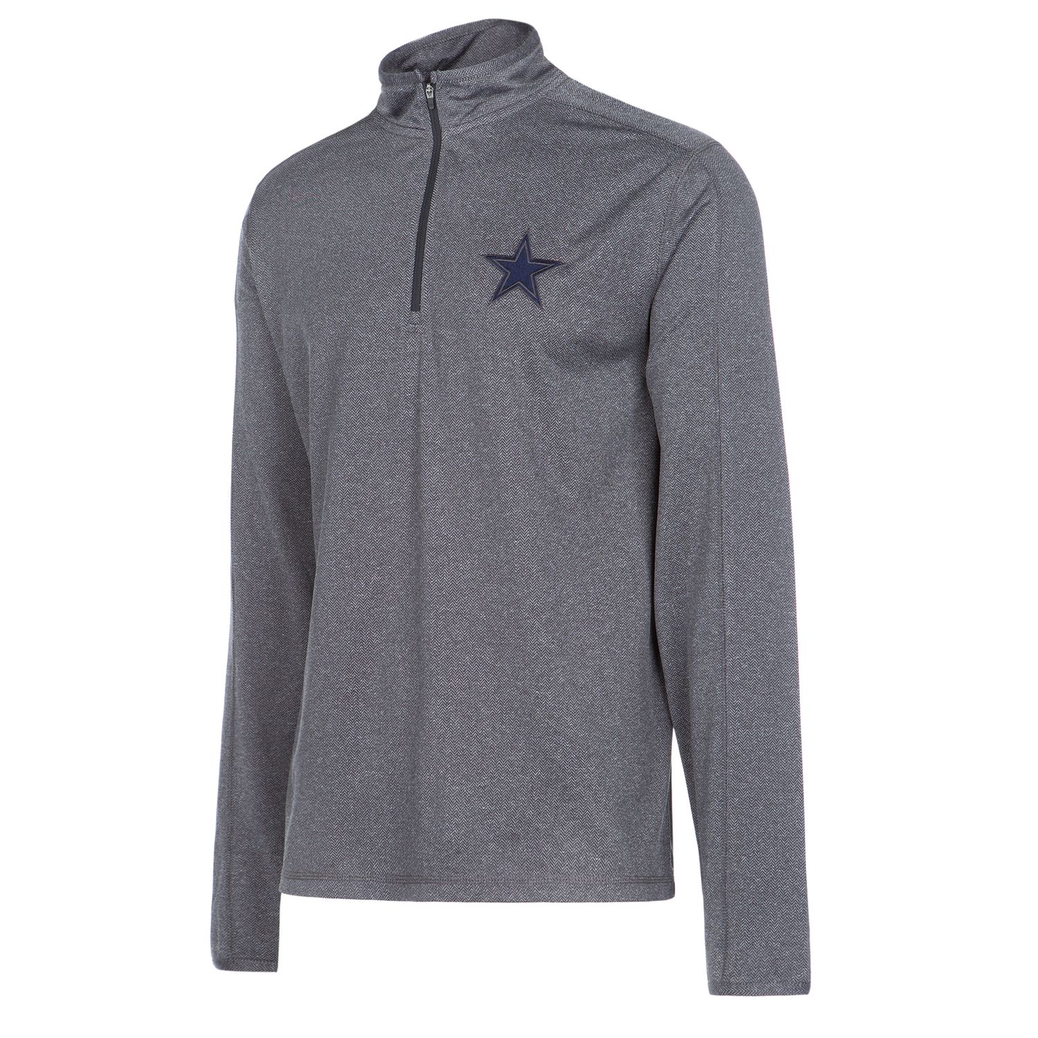 dallas cowboys quarter zip pullover