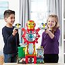 Playskool Heroes Marvel Super Hero Adventures Iron Man Headquarters Playset, Iron Man and Hulk 2.5-Inch Action Figures, Vehicle, Toys for Kids Ages 3 and Up