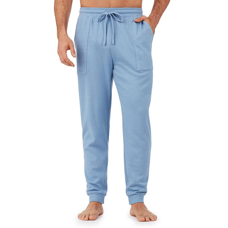 Mens Cuddl Duds Banded-Bottom Sleep Pants, Size: Small, Med Blue