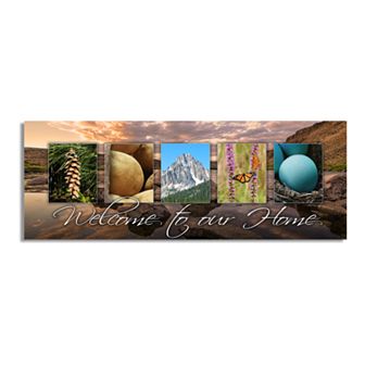 Idaho "Welcome" Block Wall Art