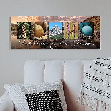 Idaho "Welcome" Block Wall Art