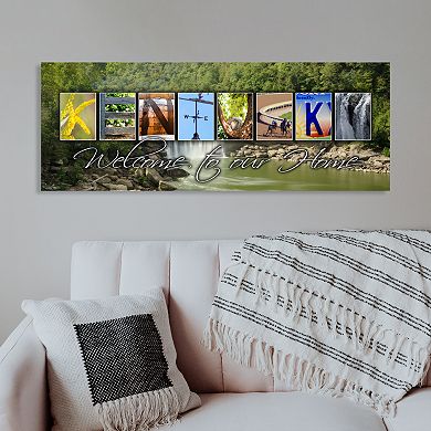 Personal-Prints "Kentucky - State Welcome" Block Mount Wall Art